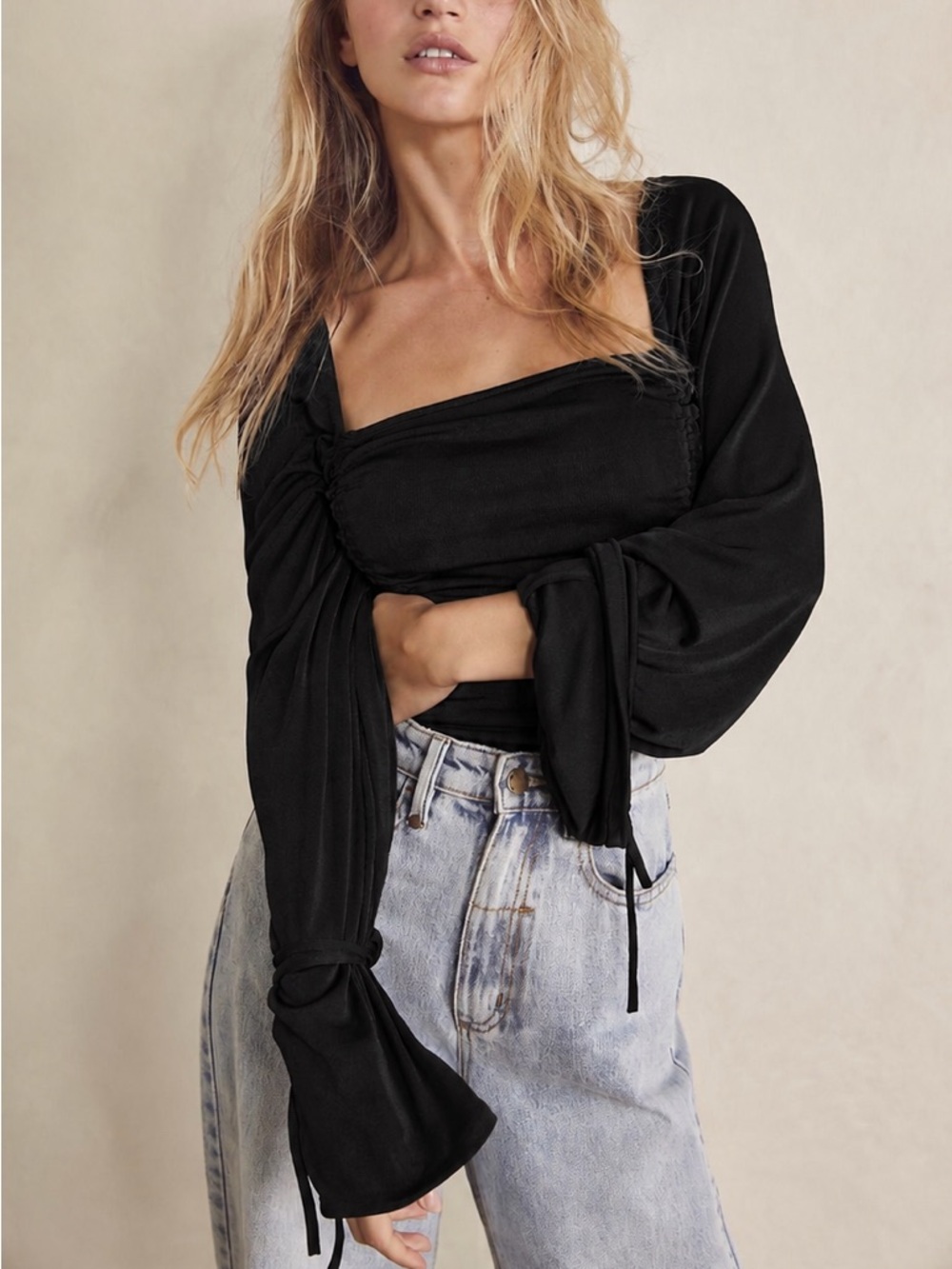 Free people intimately XS black meant to be bodysuits 🖤